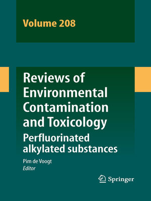 cover image of Reviews of Environmental Contamination and Toxicology Volume 208